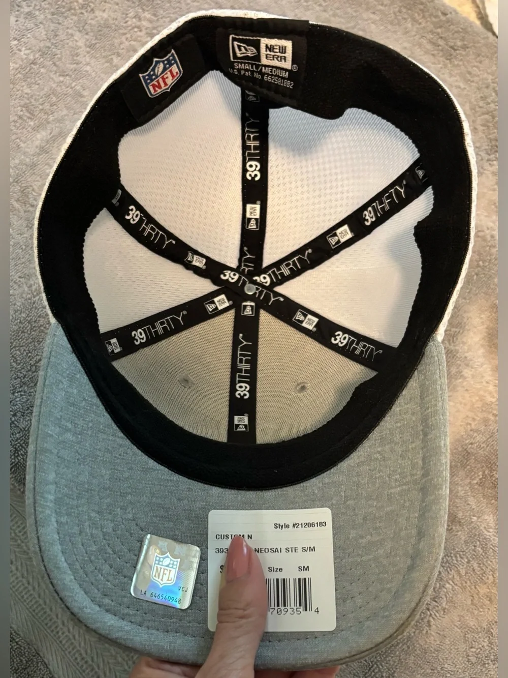NWT New Orleans Saints New ERA 39Thirty Flex Fit Cap